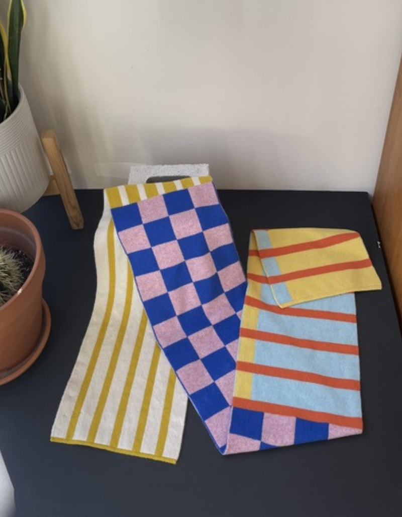 Edouard Striped Scarf in Multi
