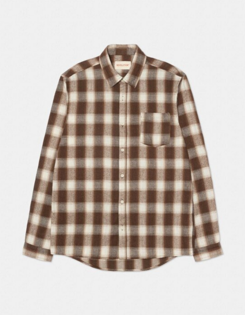 Regular Shirt in Brown