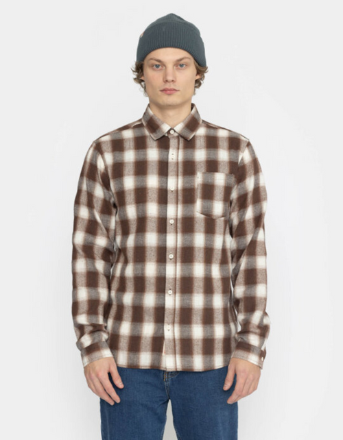Regular Shirt in Brown