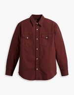 Relaxed Fit Western Shirt in Decadent Chocolate