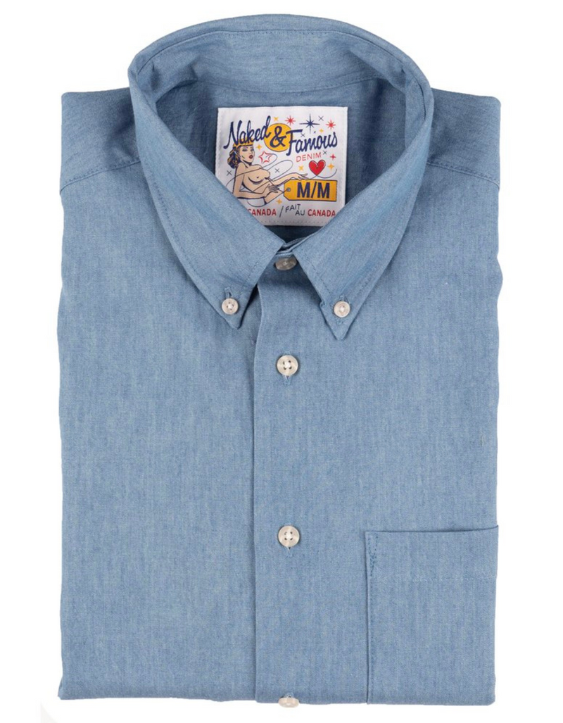 Easy Shirt in 4.5oz Chambray