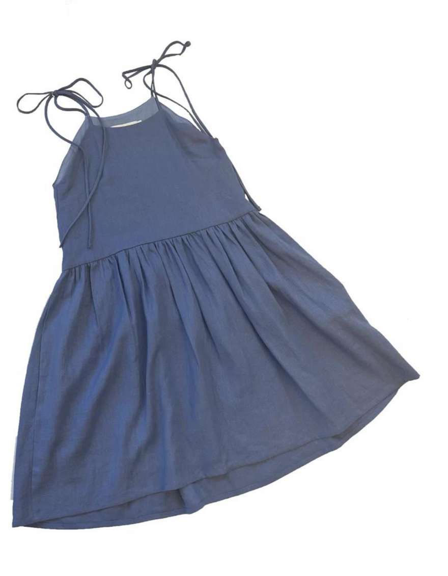 Tig Dress in Periwinkle Blue