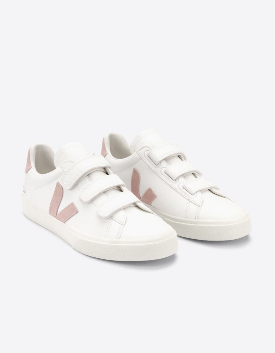 Recife Chromefree Leather Sneaker in Extra White Babe