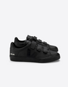 Recife Chrome Free Leather Sneaker in Full Black