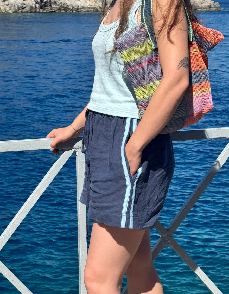 Track Shorts in Midnight