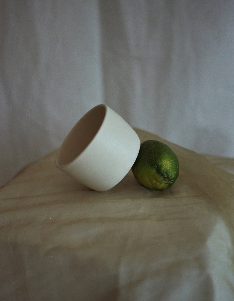 Amanda Marie Short Tumbler in Bone