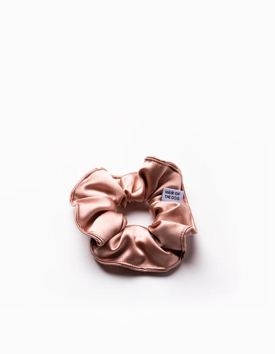 Big Silky Scrunchie in Dusty Rose