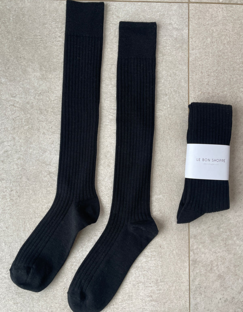 Schoolgirl Socks in Black