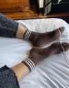 Girlfriend Socks in Mahogany