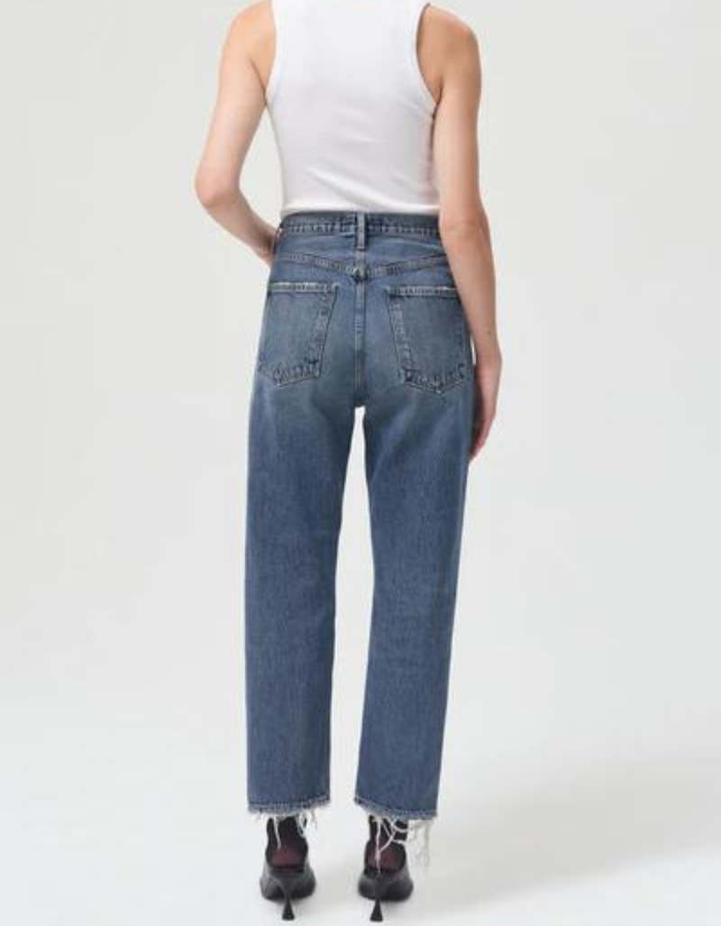90's Crop Jean in Oblique