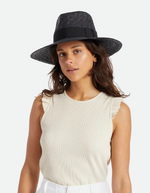 Joanna Short Brim Hat in Black