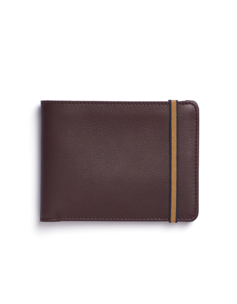 Minimalist Wallet in Burgundy