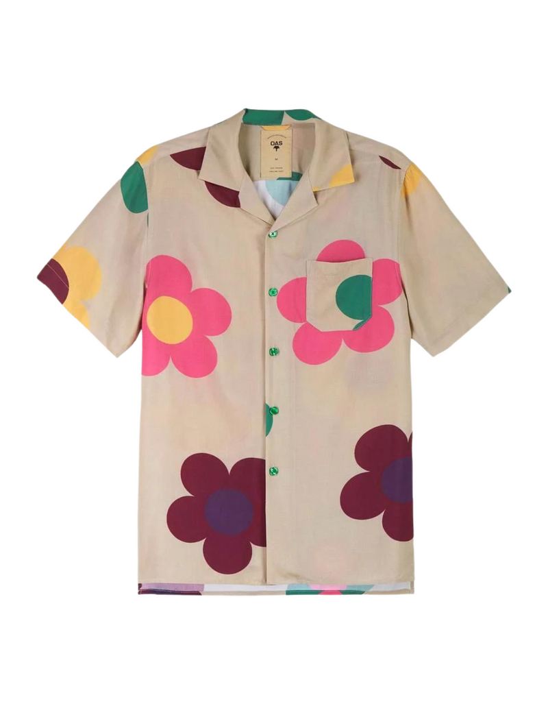 Daisy Viscose Shirt in Beige