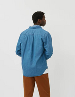 Tatto Shirt in Faded Denim