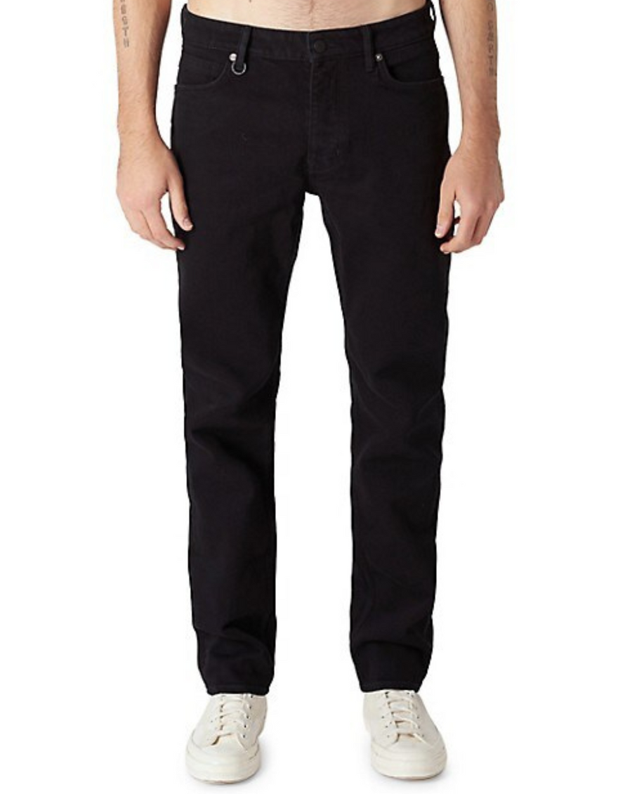 Ray Straight Pant 32L in Organic Black