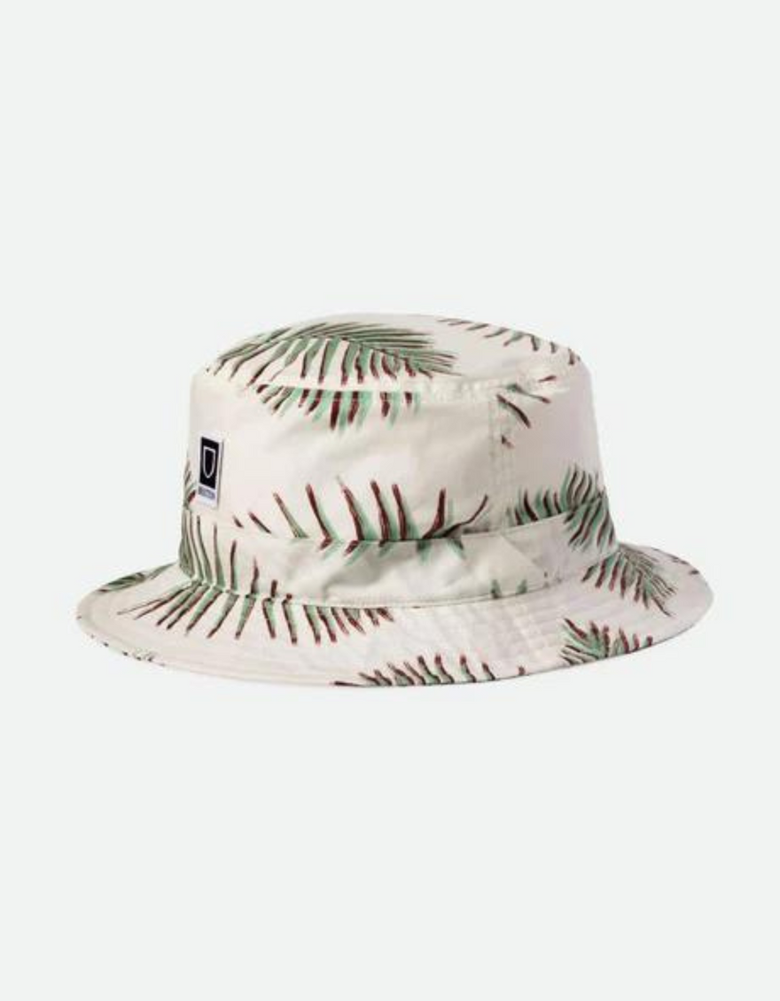 Beta Packable Bucket Hat in Aloha Off White