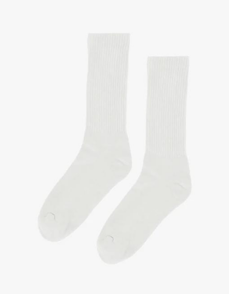 Organic Active Sock in Optical White