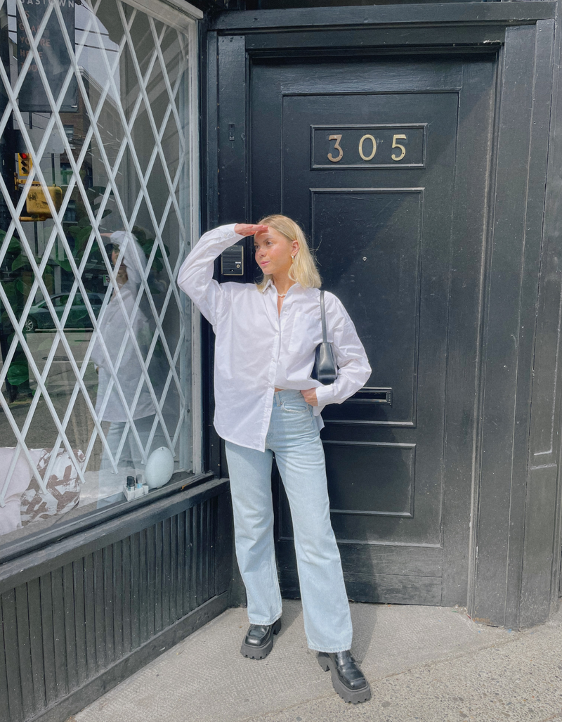 Luccalis Shirt in Broken White